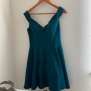 Xscape off the shoulder dress